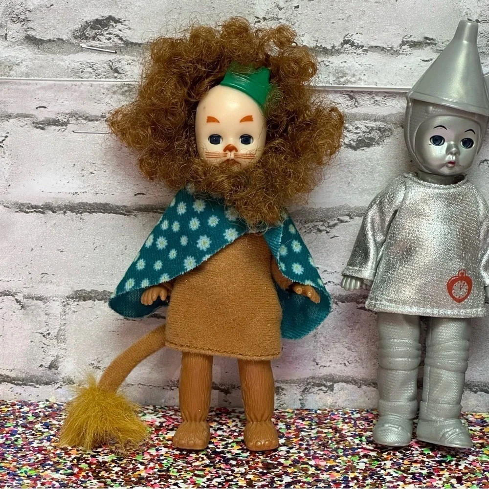 Madame Alexander Dolls Lot of 3 McDonald's Tin Man Glenda Witch Lion 2008